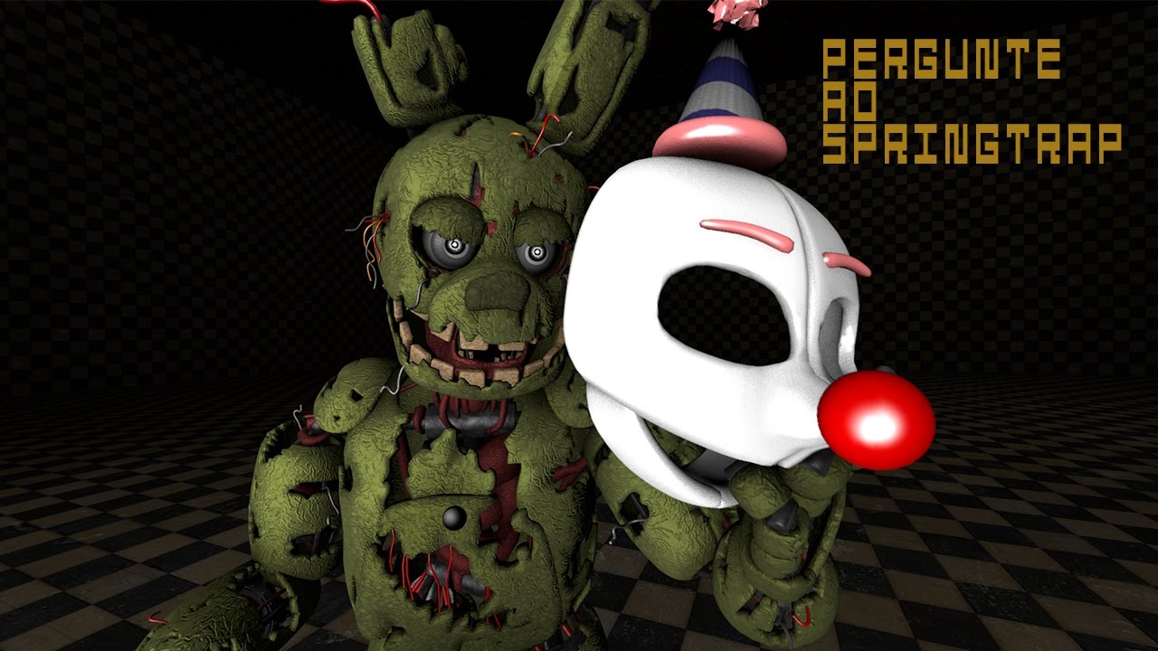 Não pergunte ao SPRINGTRAP. Agora é PERGUNTE AO FREDDY! 