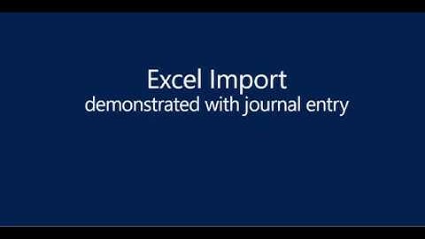 Connect Excel to Dynamics 365 to share and manage your data more efficiently