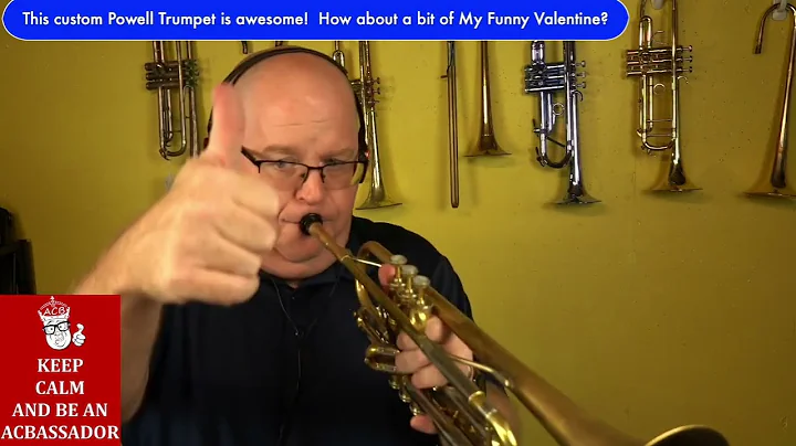 How about a pretty song on this Fred Powell Trumpe...
