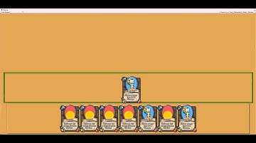 Hearthstone game prototype