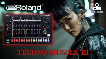 🔥 Roland TR-8S Techno Muscle 3 🚀 16 Patterns + 16 Kits | Mental & Industrial Techno Sound Pack 🎛