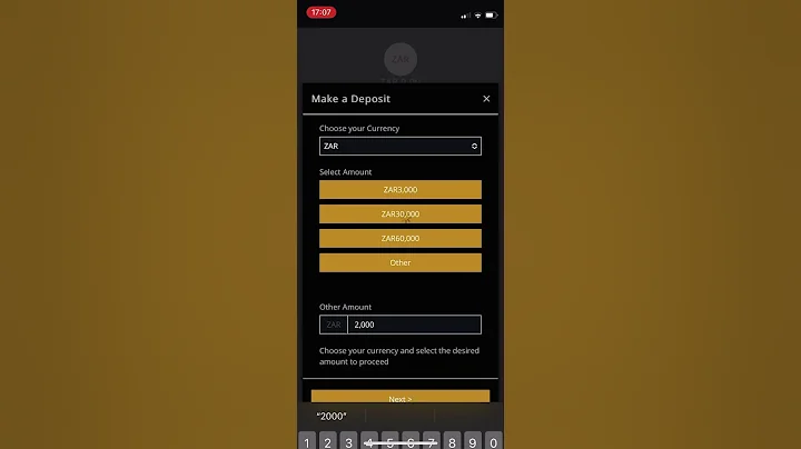 How to put money into your vault market account.