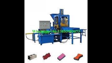 QT4-20 semi automatic cement block making machine for sale in Jamaica, block making machine price