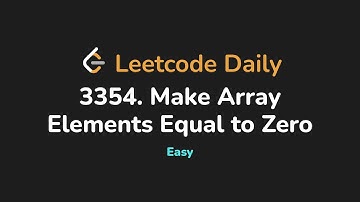 3354. Make Array Elements Equal to Zero | Leetcode Daily - Python