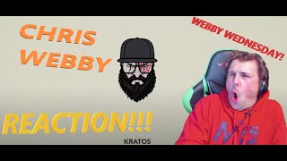 (WEBBY WEDNESDAY)  CHRIS WEBBY - KRATOS  ((Reaction))