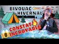 Trek et bivouacpisode 3bivouac hivernal en solorandonne dans les vosges