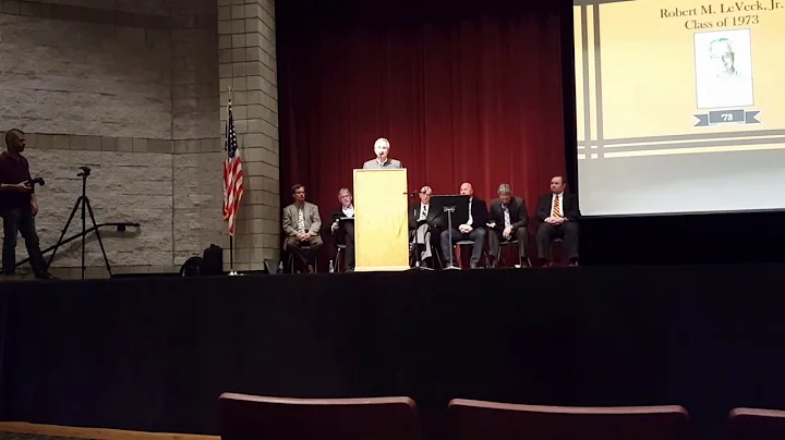 Robert LeVeck lll's introduction of Robert LeVeck ...