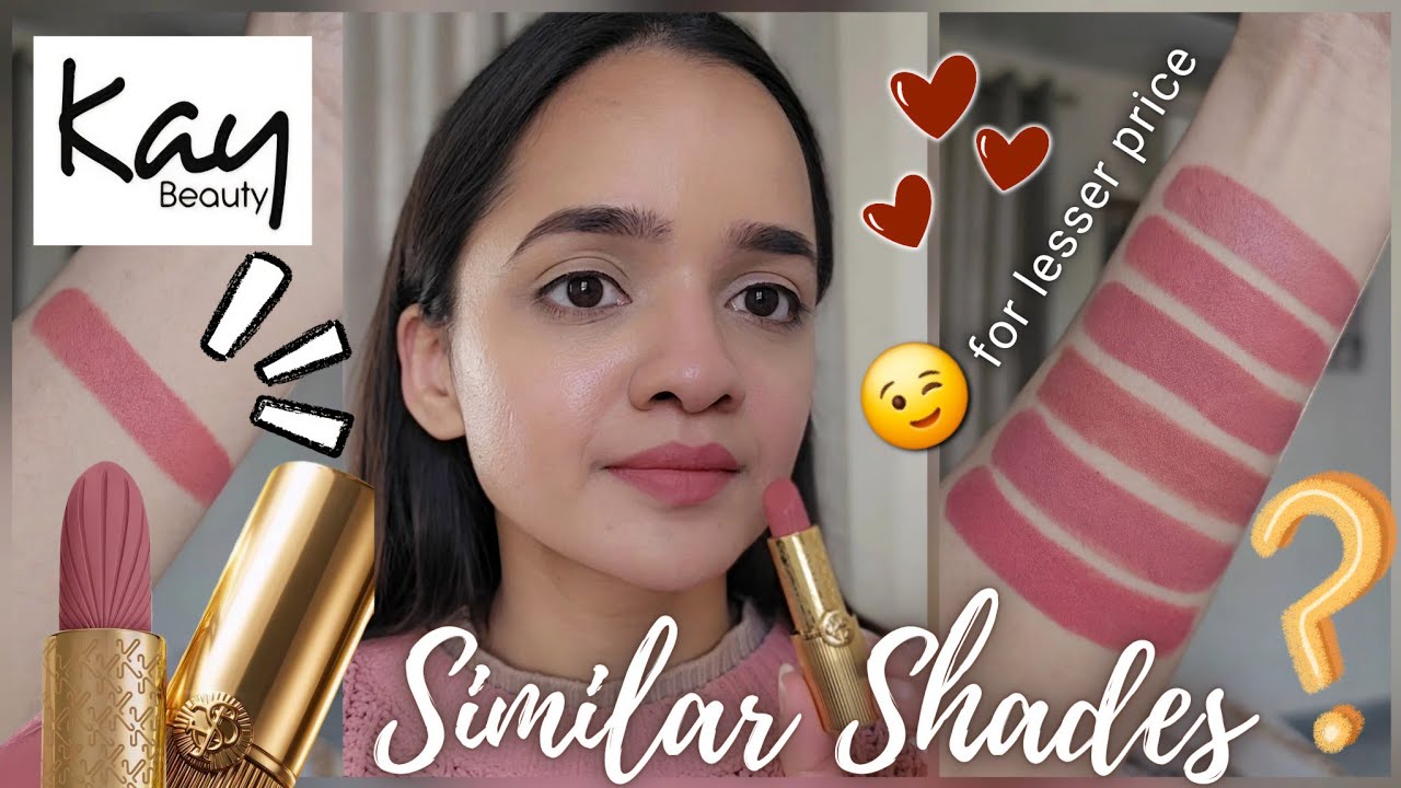 KAY Beauty x Falguni Shane Lipstick ✨️Champagne Brocade✨️ **Similar** SHADES 💖 for Lesser Price