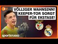 Benfica Lissabon Real Madrid UEFA Champions League 8 Spieltag Saison 2025 2026 Sportstudio Benfica Lissabon Real Madrid UEFA Champions League 8 Spieltag Saison 2025 2026 Sportstudio