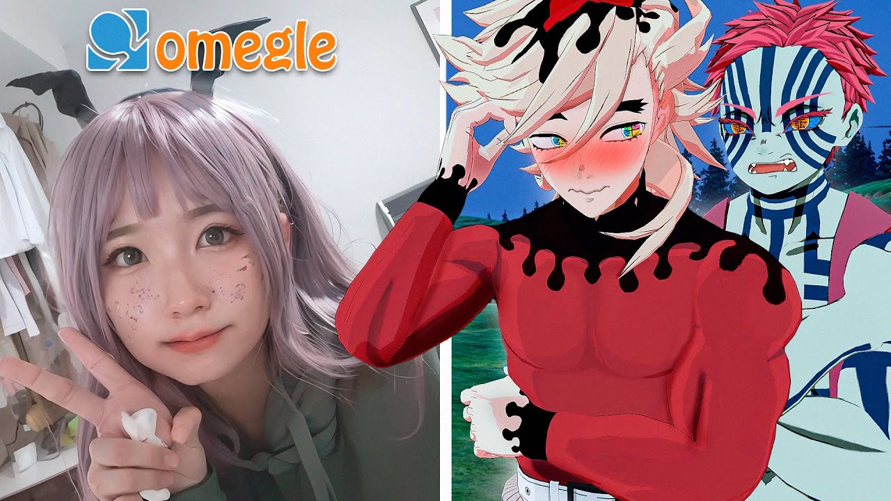DOUMA E AKAZA VAI A PROCURA DE UMA NAMORADA NO OMEGLE