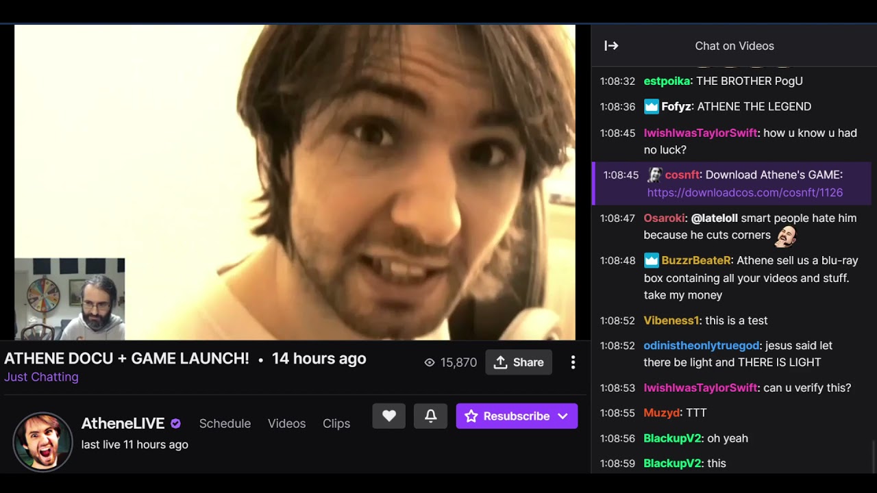 Twitch reacts to "The Death of Athene"