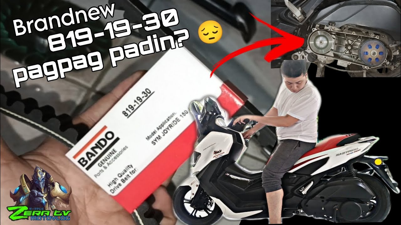 Bago na belt pagpag padin bakit kaya mga ka-homies? 🤔😞 | Easyride 150 FI belt change