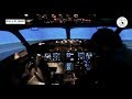 Un pilote ULM teste un sim Boeing 737 NG