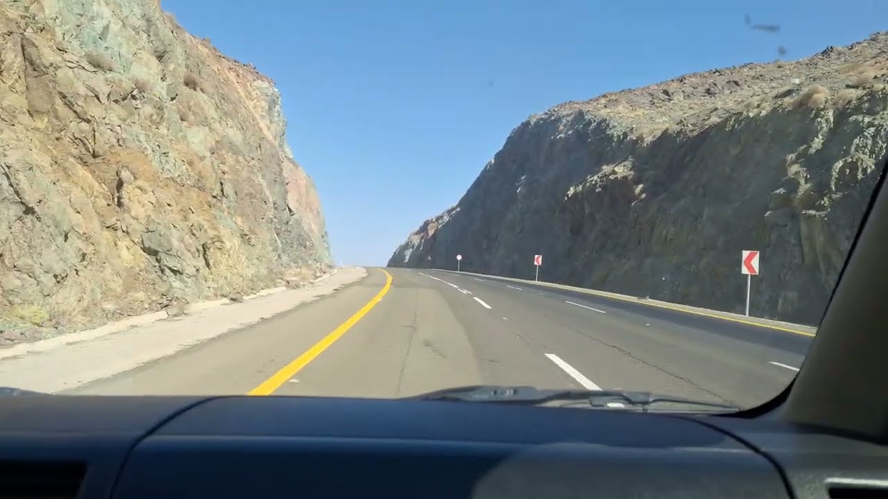 Going to Tabuk by duba road | life in saudi arab |