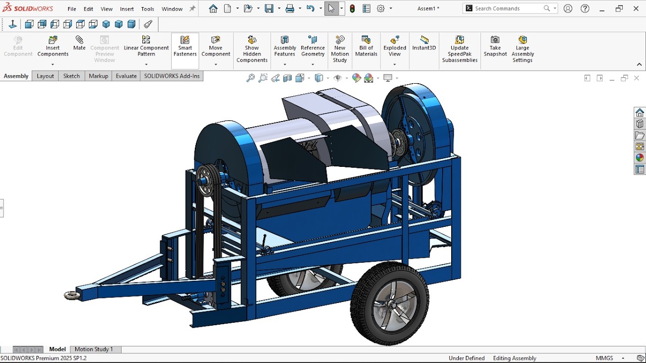 Solidworks Machine 15+ machines made by solidworks! Top Creative Agricultural Machines You ...