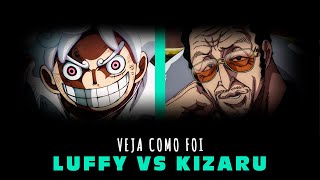 LUFFY GEAR 5 VS KIZARU: BATALHA COMPLETA | ONE PIECE