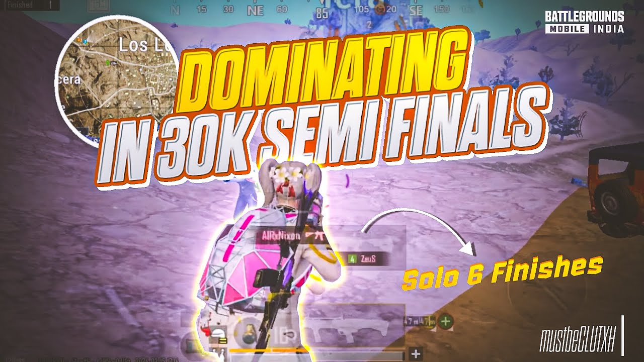 SOLO 6 FINISHES CHICKEN DINNER 30K GRAND FINALS 😱 - YouTube