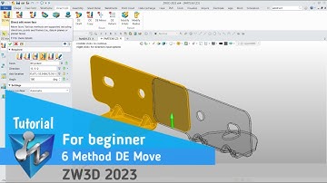 ZW3D - Tutorial - 6 Method DE Move