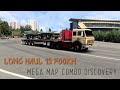 From Middle East to South America - 13,700 KM Long Haul at Mega Map Combo * Timelaps * Part 2