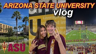 ASU vlog | ASU football game, visiting tempe & phoenix!