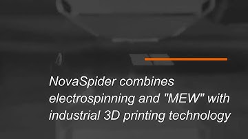 NovaSpider v5: Fibrous nanocomposites (Melt electrowriting + electrospinning + FDM technologies)