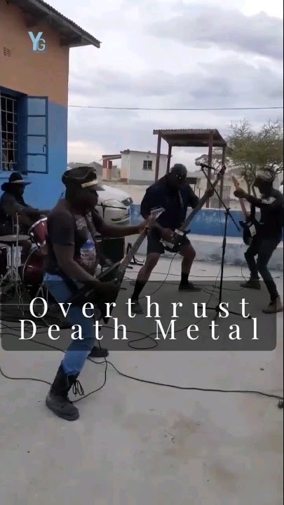 Overthrust Death Metal band from Raoul Gravenstijn BOTSWANA 🇧🇼 #shorts #deathmetalchannel #moshpit