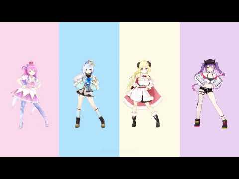 [MMD x Hololive 4th Gen] Helltaker -Remake