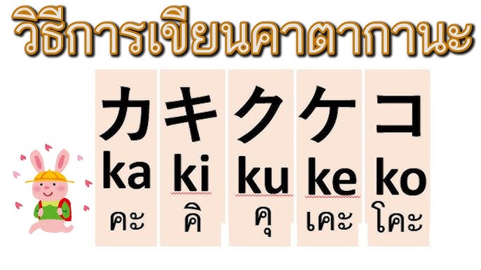 วิธีการเขียนคาตากานะアイウエオ Aiueoอะอิอุเอะโอะกับคำศัพท์ #เคนทาโร่เซ็นเซ #คาตา กานะ #ภาษาญี่ปุ่น - Youtube