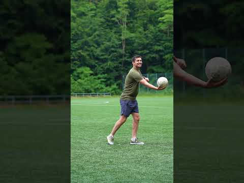 پنج حرکت با توپ بدون نگاه کردن به توپ