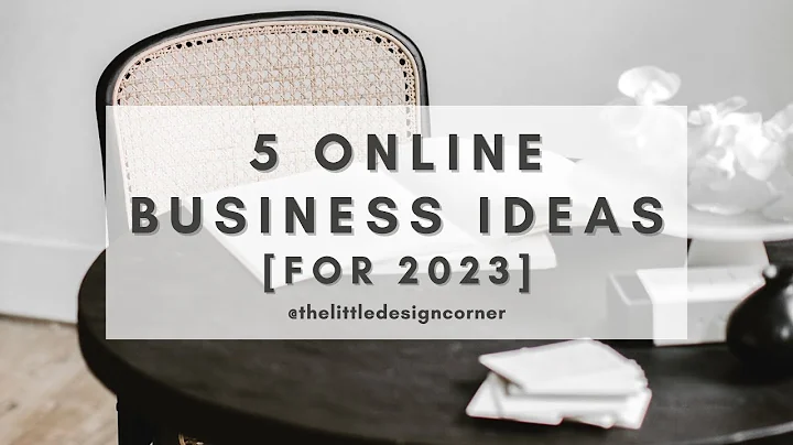5 ONLINE BUSINESS IDEAS To Start In 2023