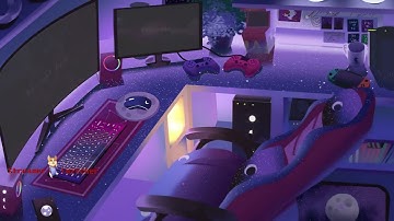 Galaxy Setup | Premium Animated Stream Overlays | Twitch Package | Twitch Stinger Transition