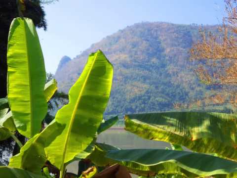 Chiang Khan, Buhom Mekong resort, Loei