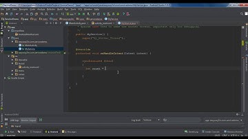 Android Studio Tutorial   53   Service Using IntentService