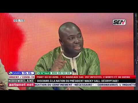 Le Maire Bamba Fall vide son sac avec les aides alimentaires et corona ...