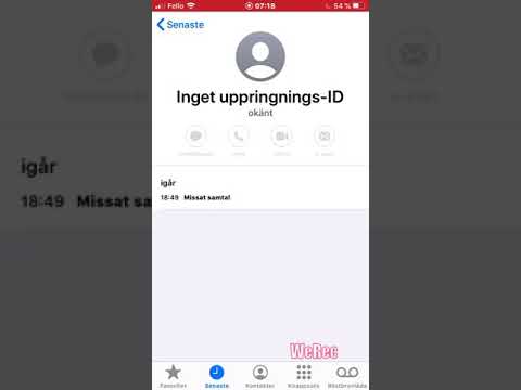 Video: Hur ringer man någon på signal?