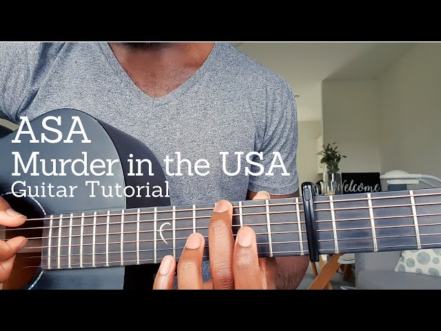 ASA - MURDER IN THE USA | EASY GUITAR TUTORIAL class=