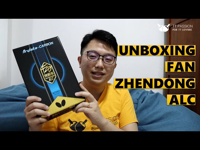 Unboxing Butterfly FAN ZHENDONG ALC! 蝴蝶樊振东ALC開箱