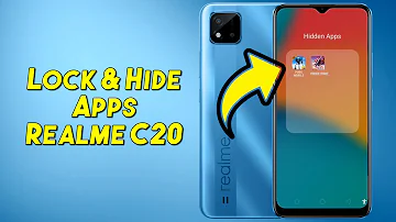 How to Lock & Hide Apps in Realme C20 l Lock Apps in Realme C20