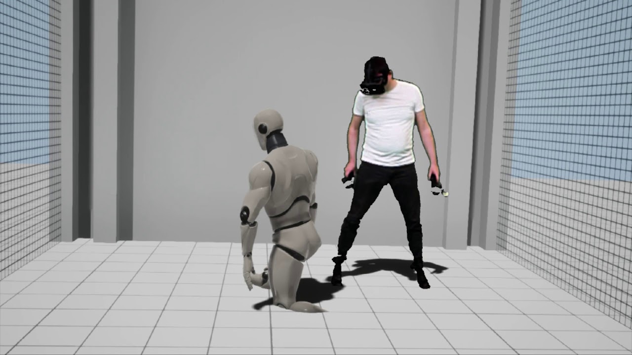 Unreal Engine 4 - Body tracking, copying a pose - VR Experiments ...