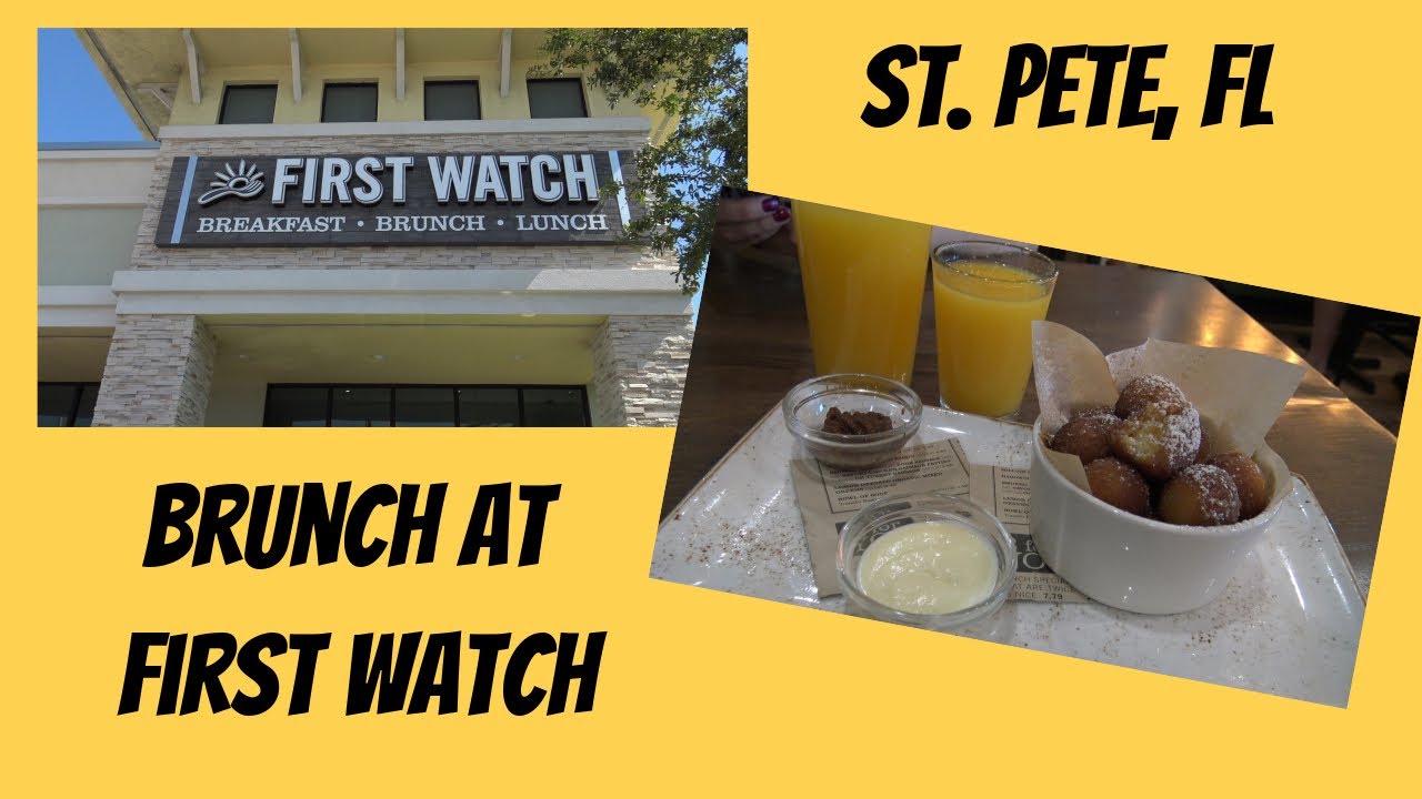 Brunch at First Watch in St. Petersburg, FL - A Review ...