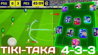 ESTA Es LA  FORMACION PARA DOMINAR TUS PARTIDOS En EFOOTBALL 24 MOBILE!!