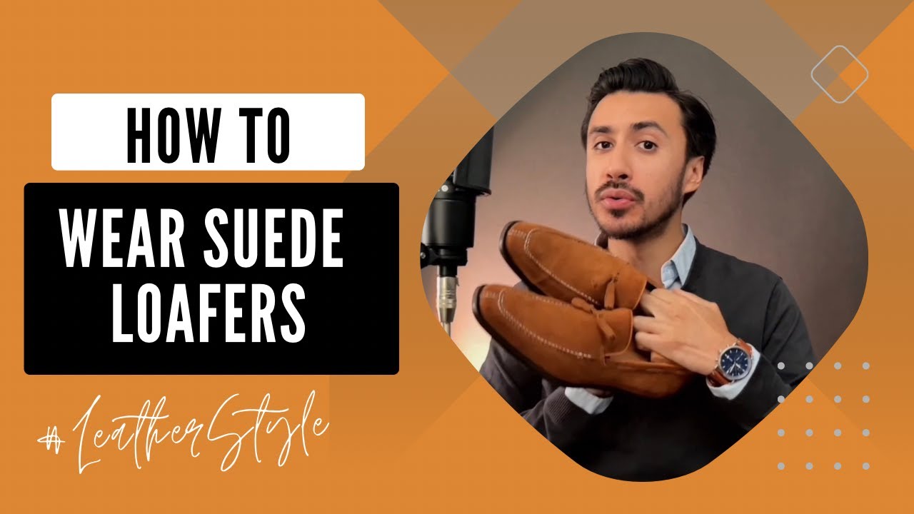 How to Wear: Men's Suede Loafers in Cinnamon 