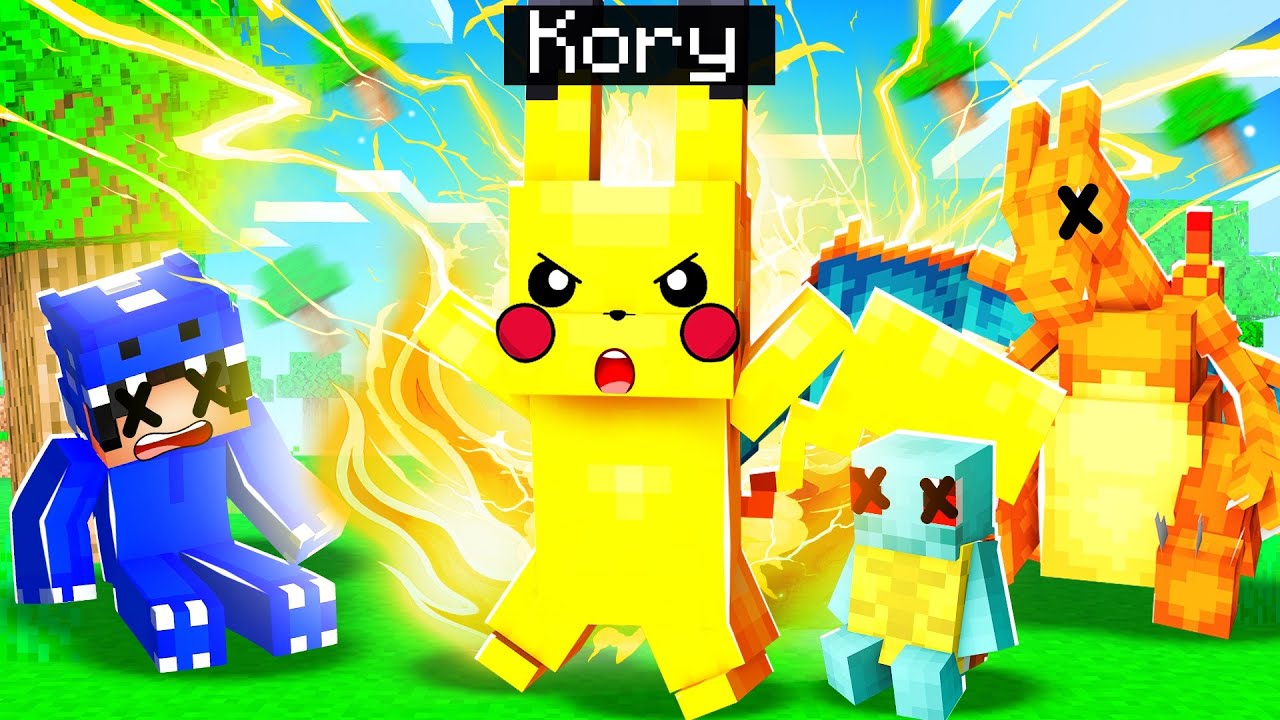 I Survived 100 Days as a POKEMON in Minecraft!