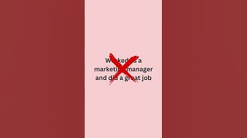 Three tips to make your CV Strong #shorts #cv #resume #cvtips #interview #jobseekers