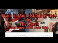 Train in vain stand by me by the clash  bass cover with tabs