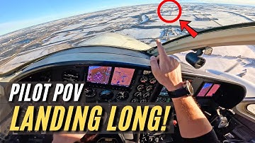 😳 Barely Cleared Runway in Time!! ✈️ Visual Approach with Traffic Behind! #aviation