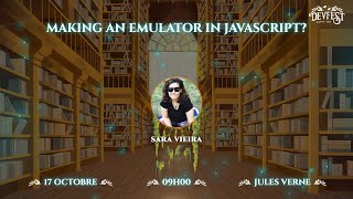 Making an Emulator in JavaScript?