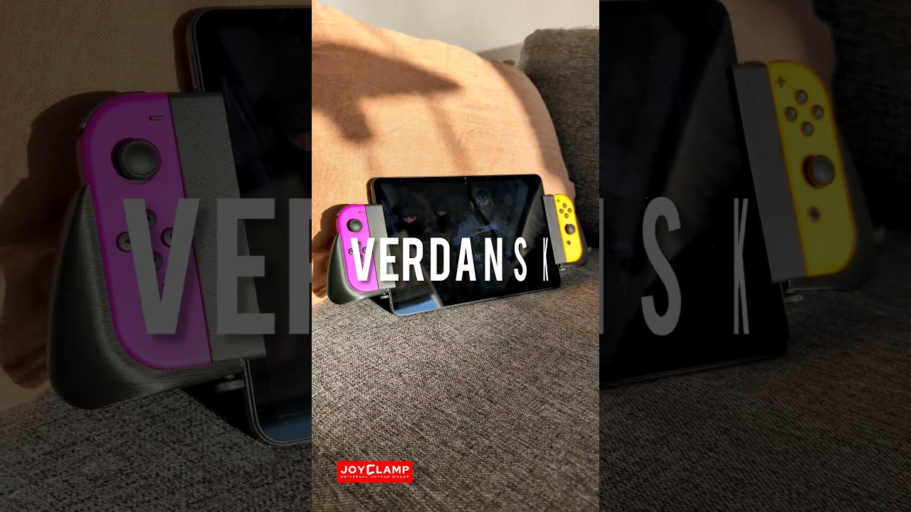 Joyclamp | Warzone Mobile on iPad with Joycons