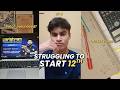 Day 2 of Class 12… Trying to Stay Consistent 😭📚 | Study Vlog