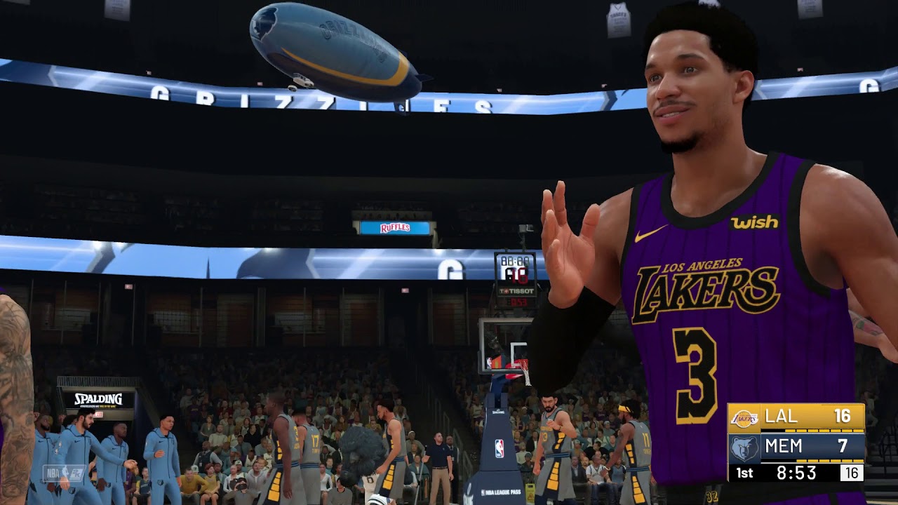 NBA 2K19 Los Angeles Lakers vs Memphis Grizzlies (City NBA 2K19 Los Angeles Lakers vs Memphis Grizzlies (City